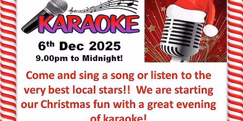 Xmas Karaoke with Ian & Rachel