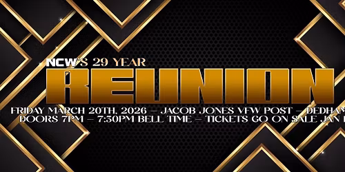 NCW's 29 Year REUNION
