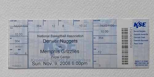 Memphis Grizzlies at Denver Nuggets at Ball Arena