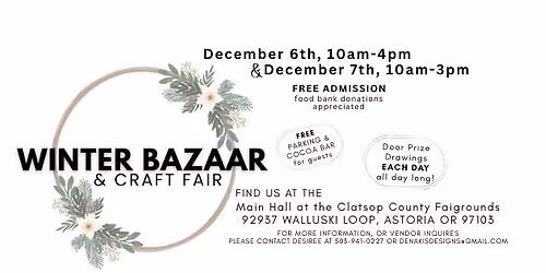 2025 Winter Bazaar & Craft Fair