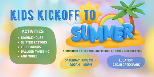 Kids Kickoff to Summer