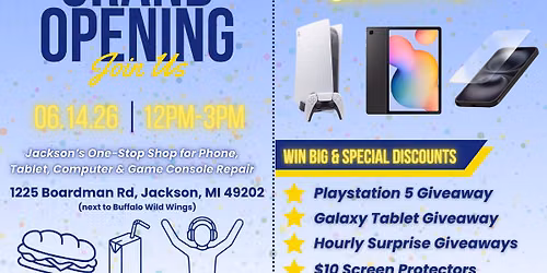 A2 Tech Repair Grand Opening Event!