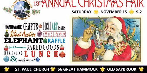 St. Paul Christmas Fair Old Saybrook