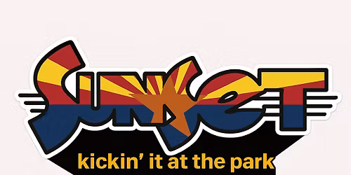 Sunset kickin' at the park