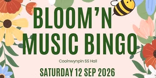 Bloom'n Music Bingo