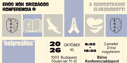 Er\u0151s N\u0151k Orsz\u00e1gos Konferencia Budapesten a B\u00e1ln\u00e1ban!