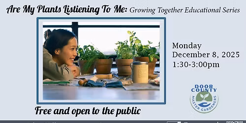 Are My Plants Listening to Me? (Growing Together Educational Series)