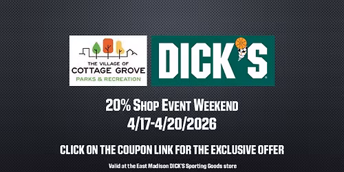 DICK'S Shop Event Weekend!
