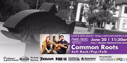 Fish Hatchery Lunch & Listen Concert with Common Roots