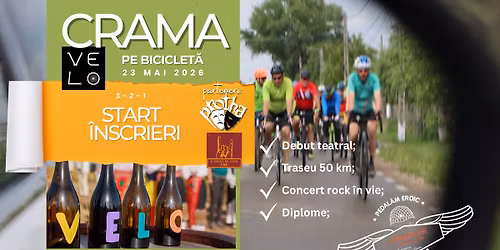 Crama Velo pe biciclet\u0103