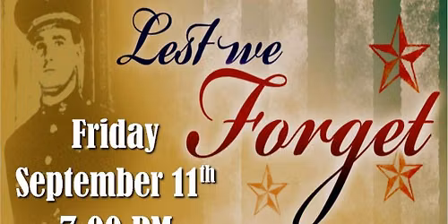 Lest We Forget 2026 Program
