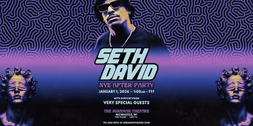 Miramar NYE After Party ft. Seth David + Special Guests at The Miramar Theatre
