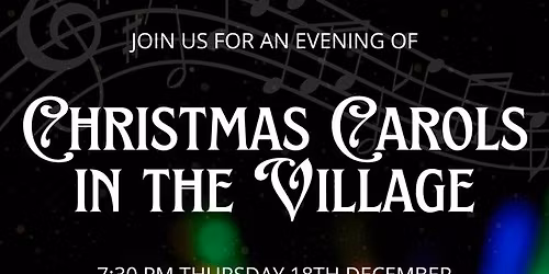 Christmas Carols in the Village
