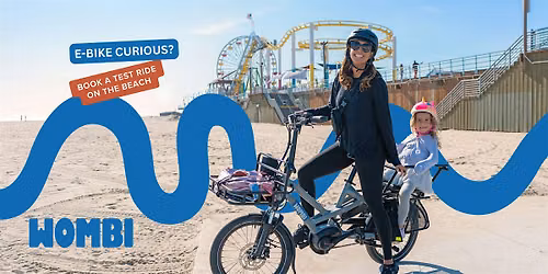 Wombi Test Rides on the Beach X Highline Tournaments