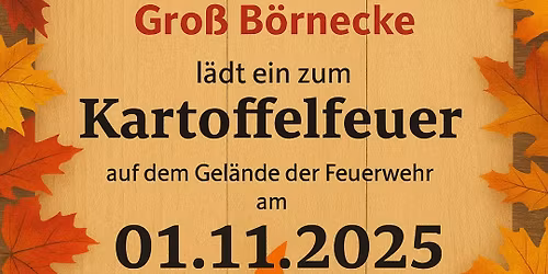 Kartoffelfeuer 2025