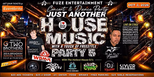 Just Another House Music (with a touch of freestyle) Party 5