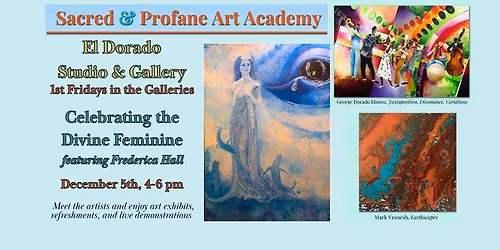 1st Fridays in the Galleries at Sedona UMC - The Divine Feminine 