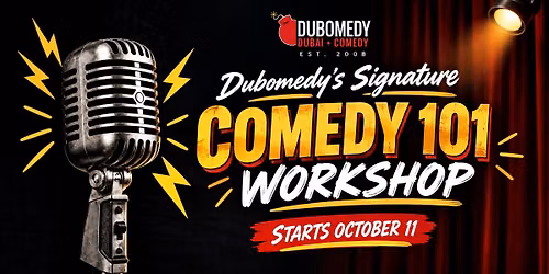 Dubomedy's Signature Comedy 101 Workshop