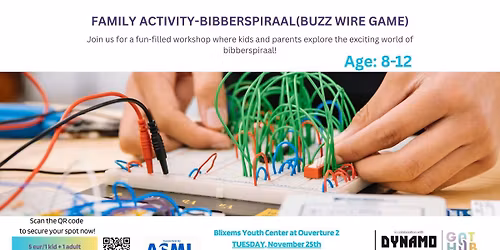 Family Activity-Bibberspiraal(Buzz Wire Game)