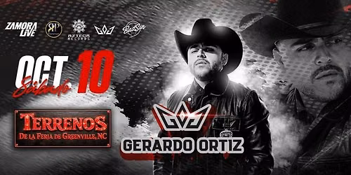 Gerardo Ortiz en Greenville Nc