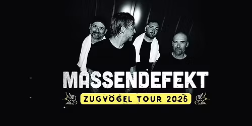 Massendefekt \/\/ Zugv\u00f6gel Tour 2025 \/\/ D\u00fcsseldorf AUSVERKAUFT