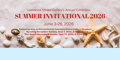 Ekphrastic Poetry Reading Based on the Summer Invitational 2026 Exhibition