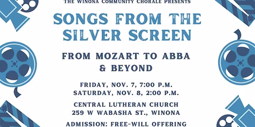 Winona Community Chorale - Songs from the Silver Screen