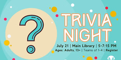 TRIVIA NIGHT!