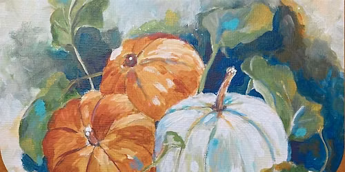 Pumpkins in the Garden Paint & Sip at Oak & Iron