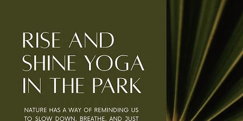 Rise and Shine Yoga in Sutton Park - Summer Solstice Special