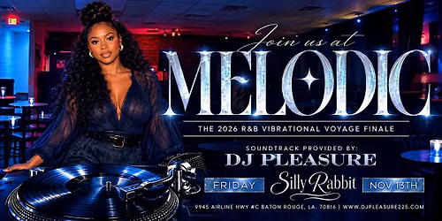 Melodic The 2026 R&B Vibrational Voyage Finale