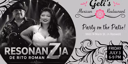 Party on the Patio with RezonanZia! \ud83c\uddf2\ud83c\uddfd\ud83c\udfb8\ud83c\udf79
