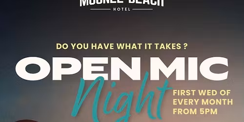 Moonee Beach Open Mic : May edition