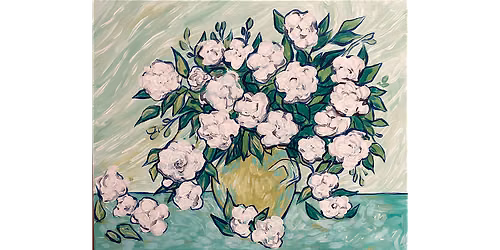 Roses ala Van Gogh - Paint and Sip in Fishkill | Classpop!\u2122