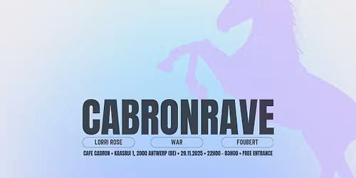 CABRONRAVE \ud83d\udc34 WARRECORDS