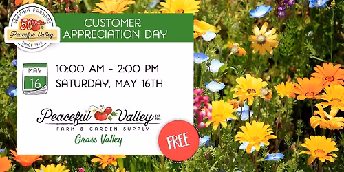 Customer Appreciation Day & 50th Anniversary Celebration