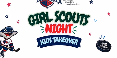 Stingrays Hockey Kids Takeover Girl Scout Night