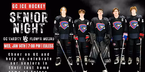 GC Ice Hockey Senior Night