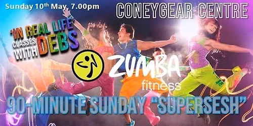 \ud83e\udebb SUNDAY SUPERSESH 90-minute Zumba\u00ae Party \ud83e\udd73\ud83d\udc83\ud83e\udea9