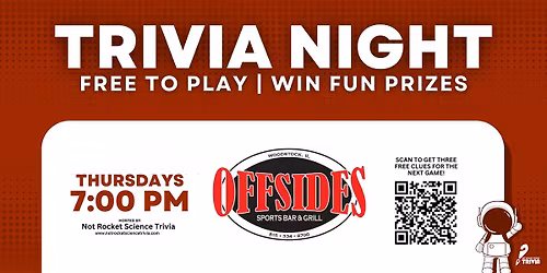 Woodstock Trivia Night | Offsides Sports Bar & Grill