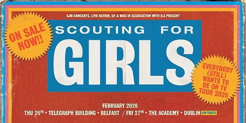 Scouting for Girls Manchester Tickets