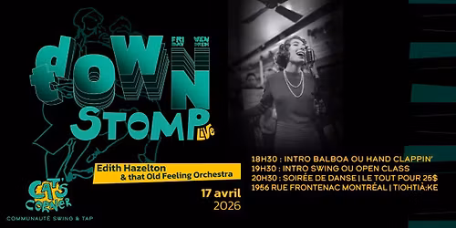 Downtown Stomp - musique live avec Edith Hazel