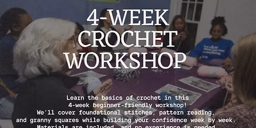 Beginner crochet workshop