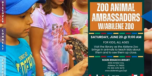 Zoo Animal Ambassadors (Sears Branch)