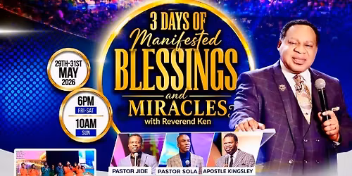 3 Days of Manifested Blessings & Miracles with Reverend Ken