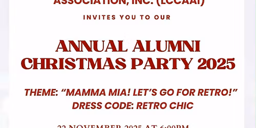 LCCAAI Alumni Christmas Party