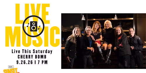 Cherry Bomb - Sunset Sessions — 9051 Metcalf Ave., Overland Park, KS, United States, Kansas 66212
