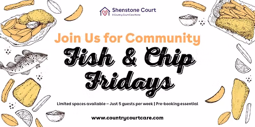 Dining Alone? Come along to Fish and Chips Friday