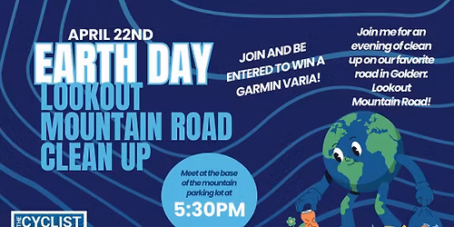 The Cyclist Lawyer's Earth Day Lookout Mountain Road Clean Up