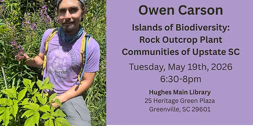 SCNPS Presents - Owen Carson at Hughes Main Library